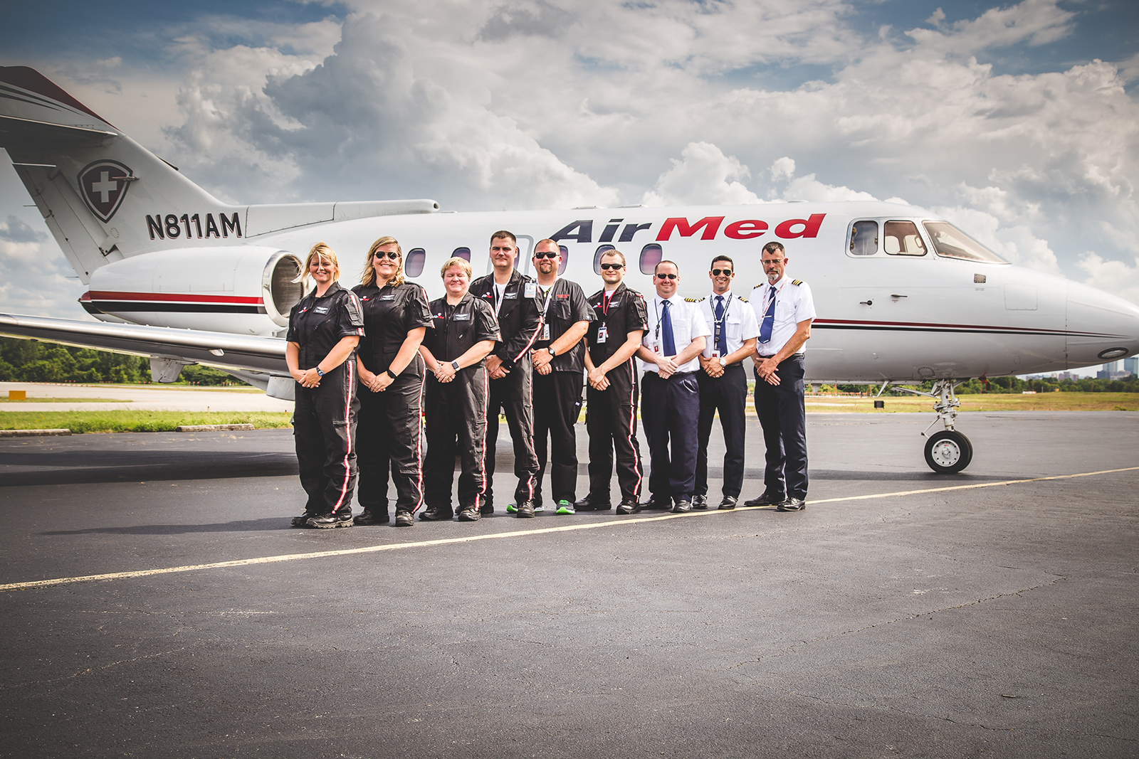 AirMed 911 Emergency Jet Crew