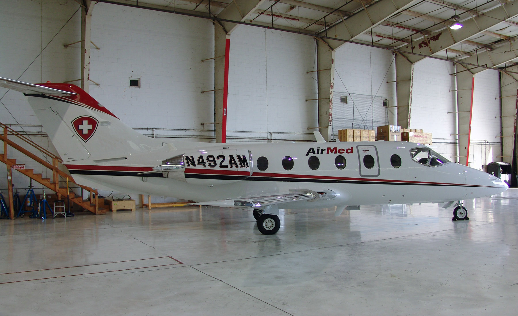 Beechjet 400 Air Medical Transportation Aircraft Has a New Base in Cincinnati