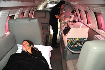 Medical Flight Interior